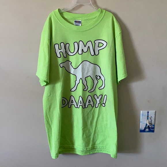 Neon green hump day t - Picture 1 of 1